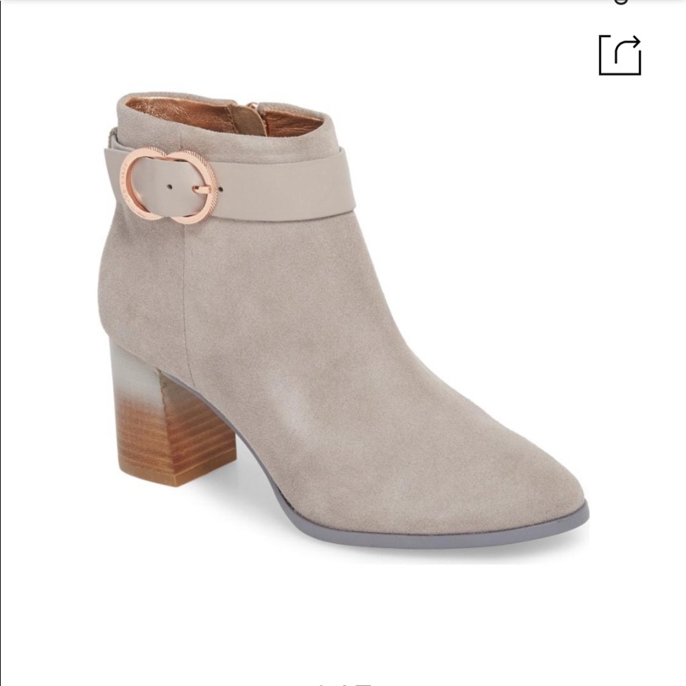 Ted Baker Ainthe Bootie in Light Grey